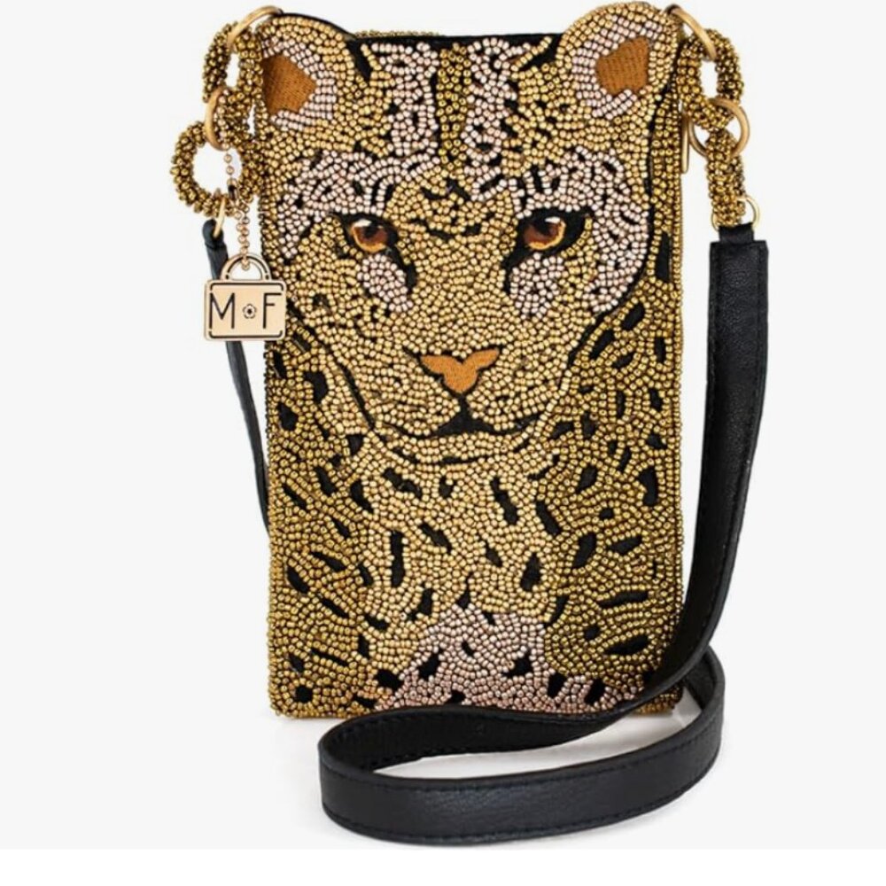 Mary Frances leopard Crossbody Bags